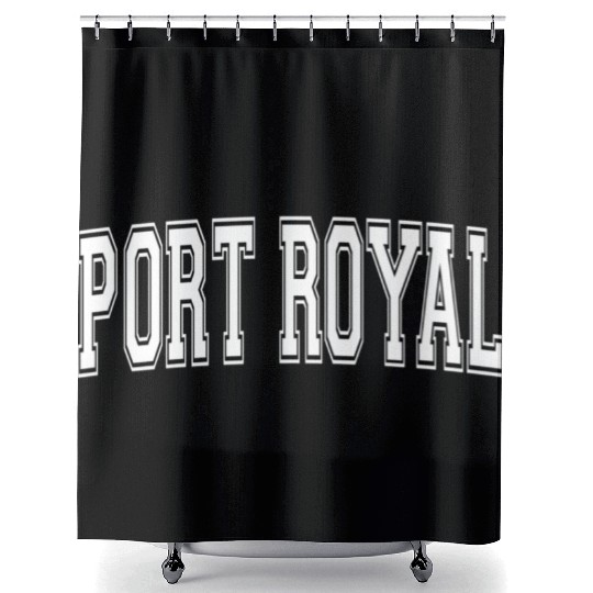 Port Royal Sc South Carolina Usa Sport Varsity Shower Curtains
