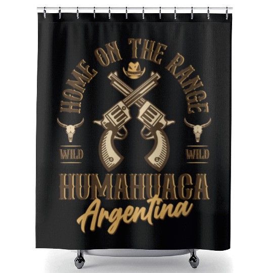 Humahuaca Argentina wild west town Shower Curtains
