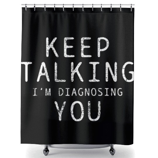 Psychology Psychologist Student Shower Curtains