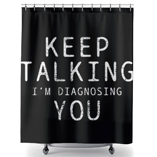 Psychology Psychologist Student Shower Curtains