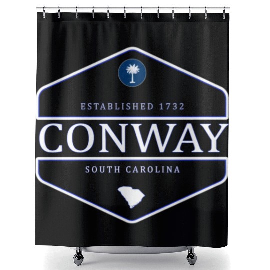 Conway South Carolina Conway Shower Curtains