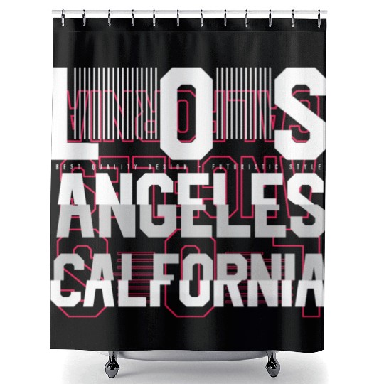 Los Angeles California Shower Curtains