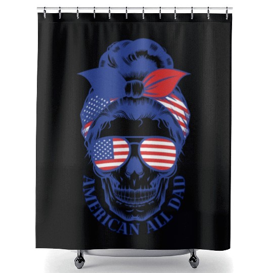 American Dad Shower Curtains, Retro American Dad Shower Curtains,