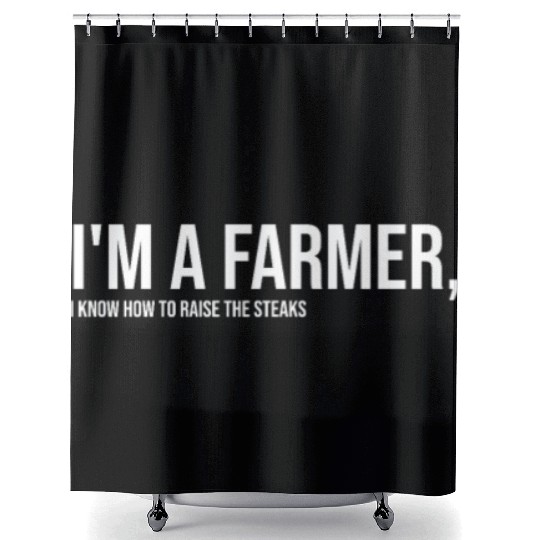 Farm, Farmer, Farmer Gift, Farming, Funny Shower Curtains