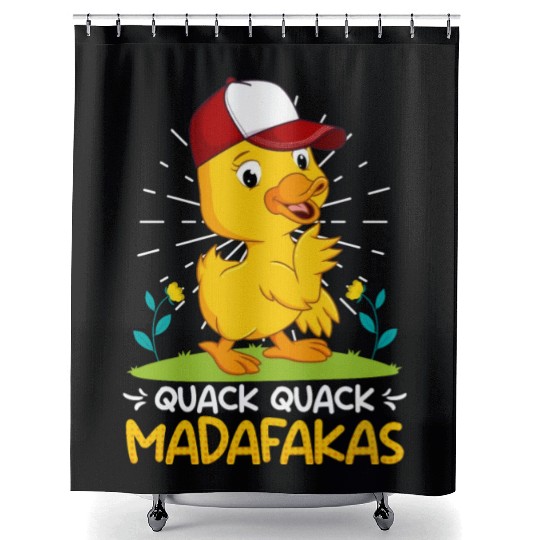 What´s better than 1 Running Duck? 2 Running Ducks Shower Curtains