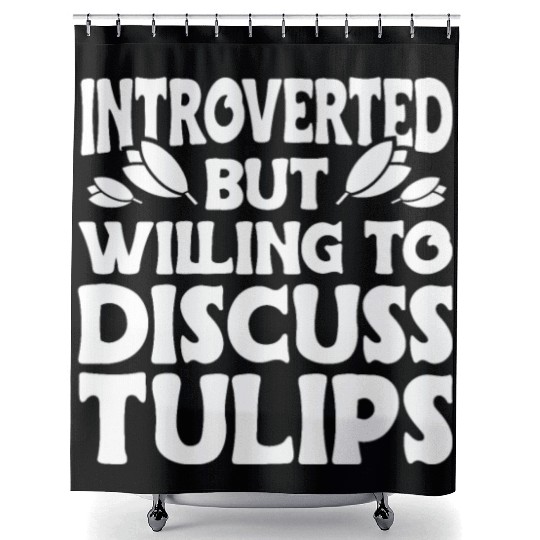 Tulip Gardening Tulips Shower Curtains