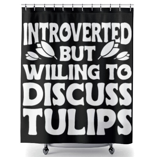 Tulip Gardening Tulips Shower Curtains