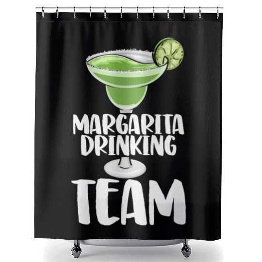 Margarita Drinking Team Shower Curtains