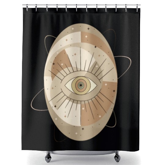 The Visual Spectrum Shower Curtains