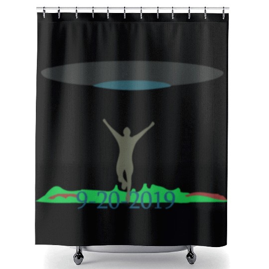 Area 51 Raid by sirtoddington Shower Curtains