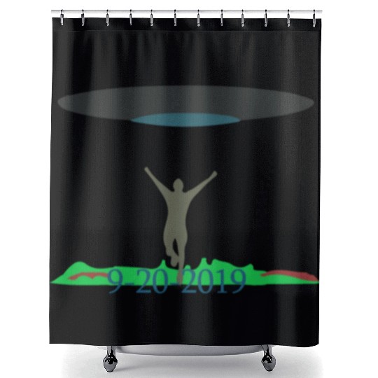 Area 51 Raid by sirtoddington Shower Curtains