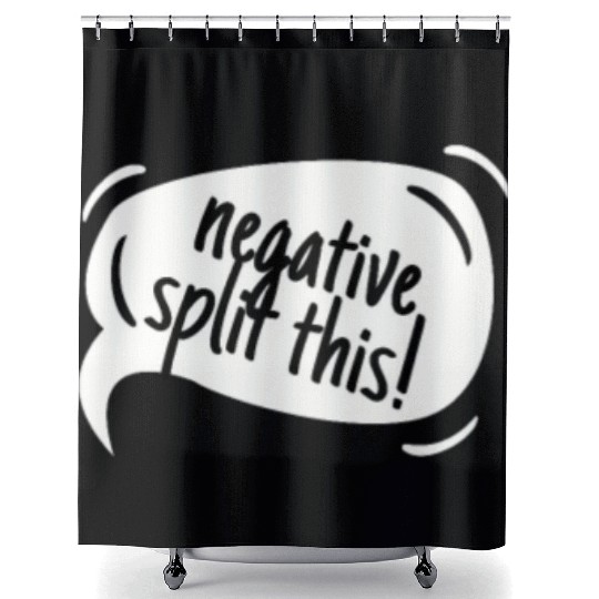 High School Running Shower Curtains, Negative Split, Unise