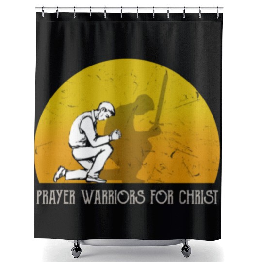 Prayer Warriors For Christ Shower Curtains
