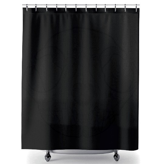 Cat Skull Shower Curtains
