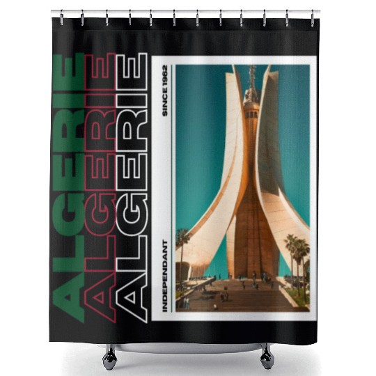 Algeria Independent since 1962 Shower Curtains