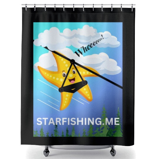 Starfish Shower Curtains