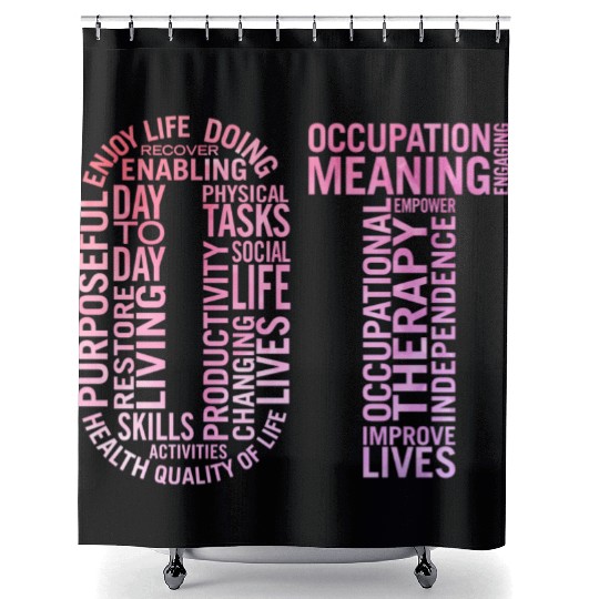 Occupational Therapy Ot Shower Curtains