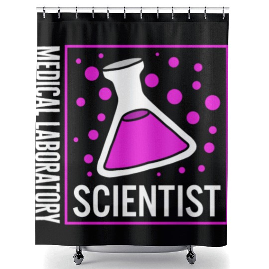 Science Shower Curtains, Medical Laboratory Scientist Shower Curtains,