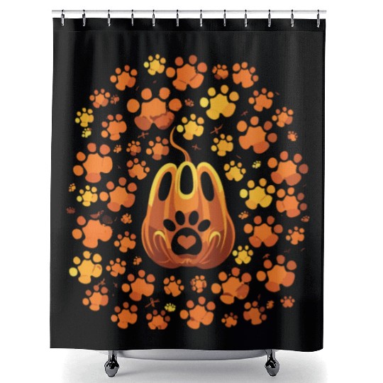 Chihuahua Halloween Puppy Trick Or Treat Dog Lover Shower Curtains