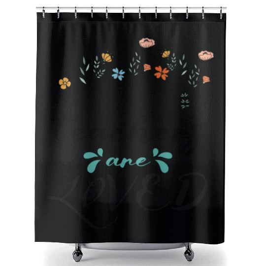 teachers are loved welocom back to school Shower Curtains
