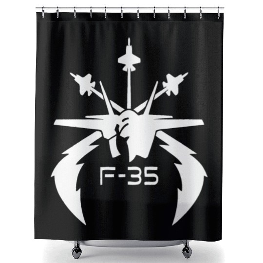 F 35 Shower Curtains