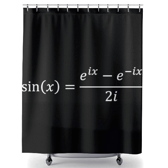 Definition Of Sine Using Complex Numbers Shower Curtains