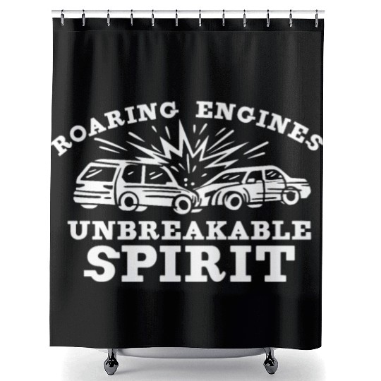 Demo Derby Demolition Derby Demolition Derby Lover Shower Curtains