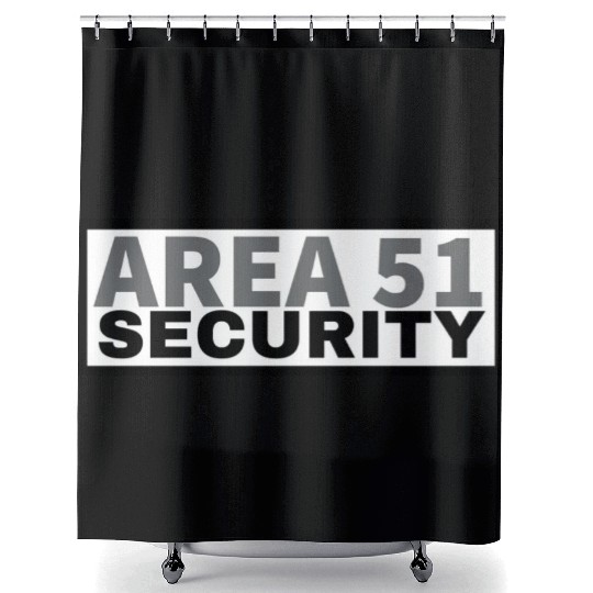 Area 51 Security Shower Curtains