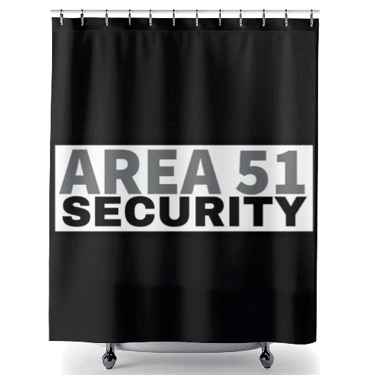 Area 51 Security Shower Curtains