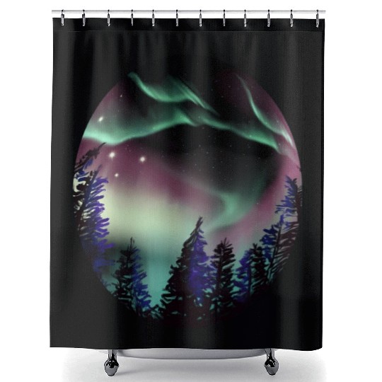 Northern Lights Aurora Borealis For Or Shower Curtains