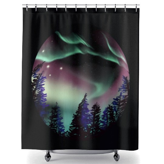 Northern Lights Aurora Borealis For Or Shower Curtains