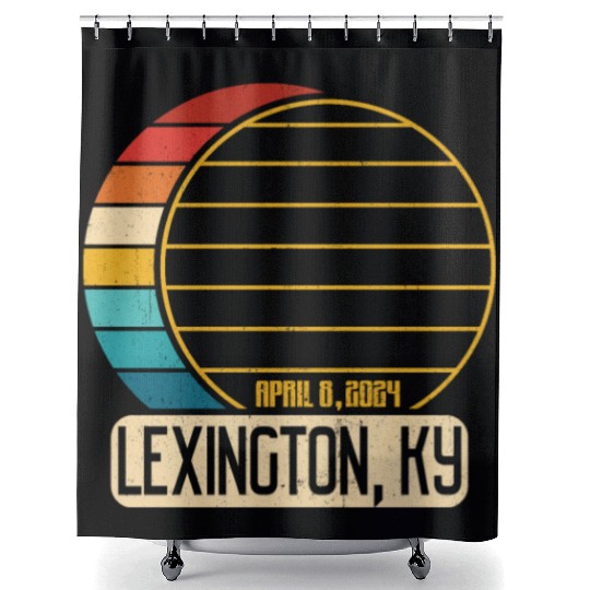 Total Solar Eclipse Kentucky Lexington EclipseLexi Shower Curtains