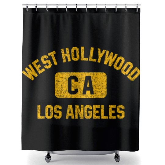 133 Los Angeles Ca Shower Curtains