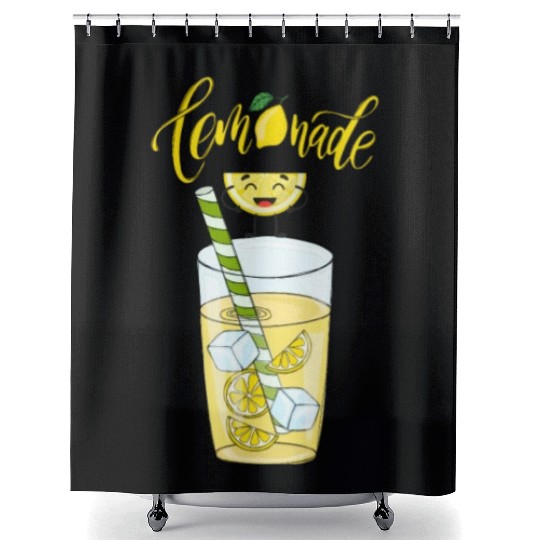 sweet lemonade Shower Curtains