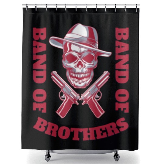 band of brother Shower Curtains