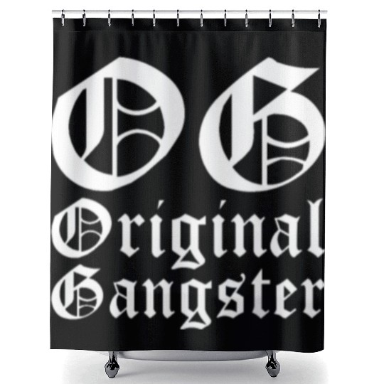 OG Original Gangster Shower Curtains
