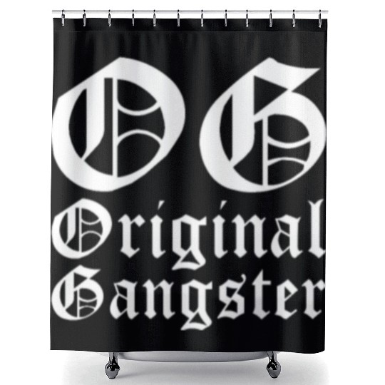 OG Original Gangster Shower Curtains