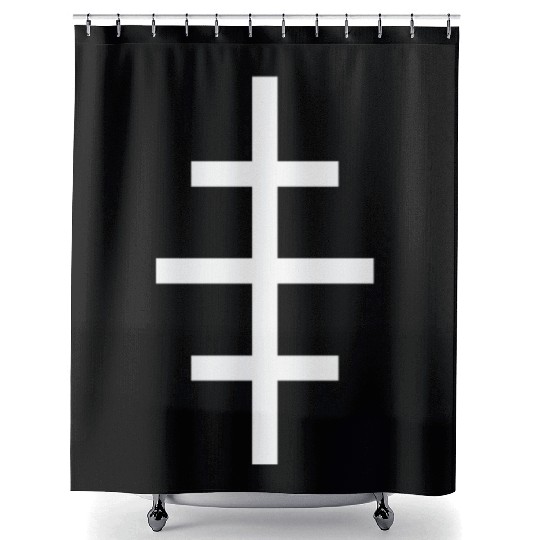 Salem Cross Shower Curtains