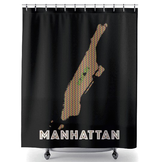 NYC Manhattan Pride Shower Curtains