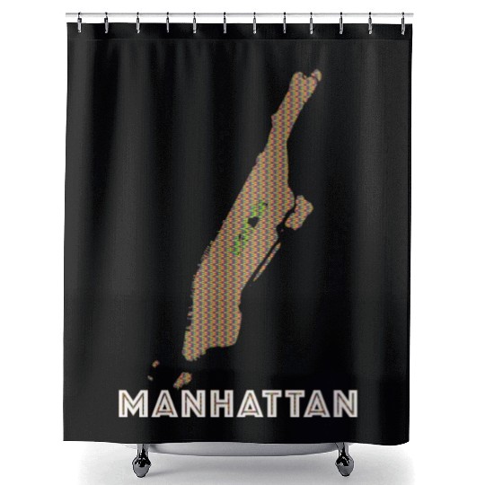 NYC Manhattan Pride Shower Curtains