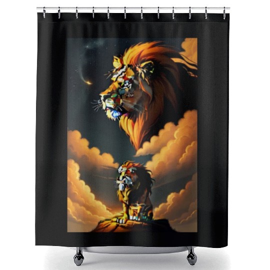 the lion king Shower Curtains