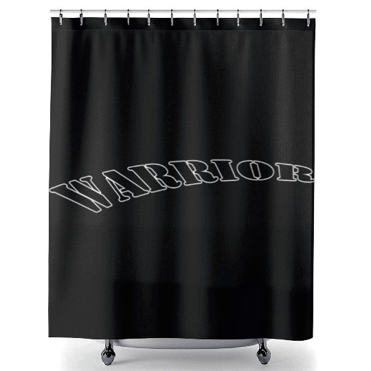 Warrior Shower Curtains