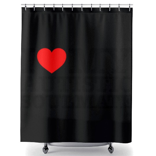 I Love My Autistic Soulmate Shower Curtains