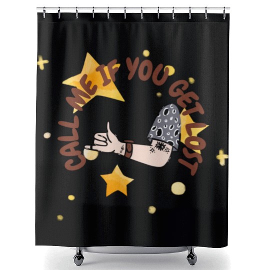 Call Me If You Get Lost Shower Curtains, Hip Hop, Rap, Golf