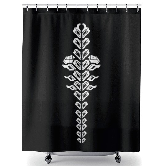 Awesome Cybersigilism Sigil Tattoo For A Geometric Shower Curtains