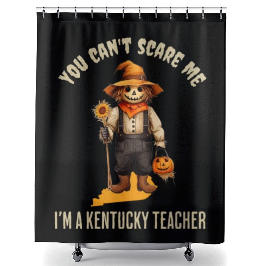 I’m a Kentucky Teacher Halloween Fall Autumn Shower Curtains