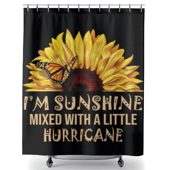 I'M Sunshine Mixed With Little Hurricane Shower Curtains