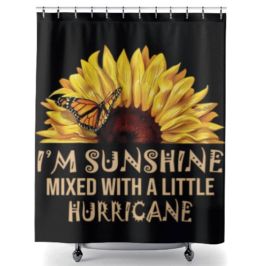 I'M Sunshine Mixed With Little Hurricane Shower Curtains