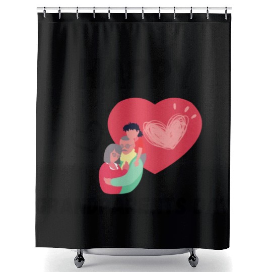 Happy Grandparents Day Shower Curtains