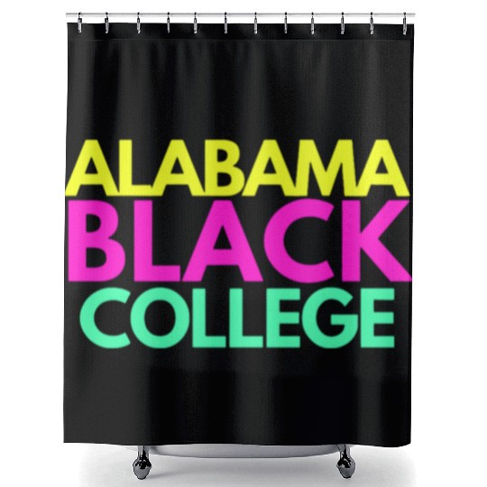 Albm #3 Black College (Fraternity Edition) Shower Curtains
